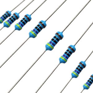 مقاومت 470ohm 1/4W 1% بسته 100 عددی