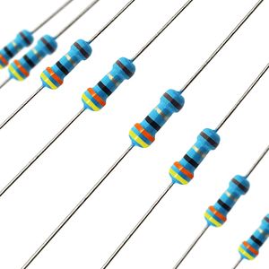 مقاومت 43ohm 1/4W 1% بسته 100 عددی