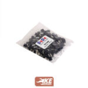 وایرشو دوبل روکشدار سایز 1.5 مشکی TE1508 بسته 100 عددی DeDe