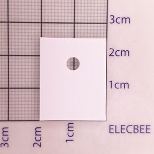 عایق سرامیکی TO-3P سایز 25*20 ضخامت 1MM