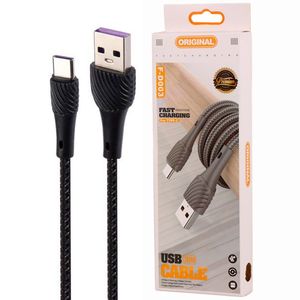 کابل تایپ سی فست شارژ Original F-D003 3A 1m