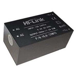 منبع تغذیه AC TO DC 220V TO 15V 1.33A HLK-20M15