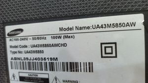 تلویزیون ال ای دی شکسته سامسونگ : UA43M5850AW