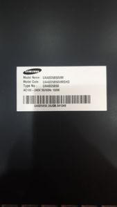 تلویزیون ال ای دی شکسته سامسونگ مدل: UA40D5850VM