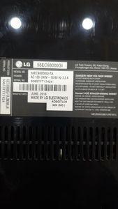 تلویزیون ال ای دی شکسته ال جی مدل: 55EC93000GI