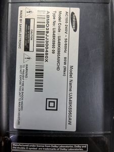 بک لایت دیفیوزر سامسونگ ua49k6960