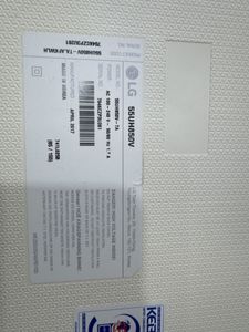 بک لایت دیفیوزر همراه قاب تلویزیون ال جی مدل 55UH580V