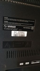 تلویزیون ال ای دی شکسته اسنوا مدل: SLD-42S34BLD
