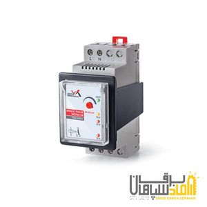 محافظ ولتاژ تک فاز 32 آمپر در قالب 2 مانیتور (محافظ کولر گازی، الکتروپمپ خانگی، پاکنتوریو … ) مدل SCR/D برنا الکترونیک