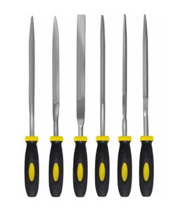 ست سوهان زرگری 6 عددی سایز 4 اینچ جیکتولز JIKTOOLS مدل 4x160