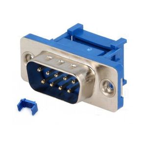 دی کانکتور 9 پین نری فلت خور مدل DB9 male Connector 9 Pin Flat Cable