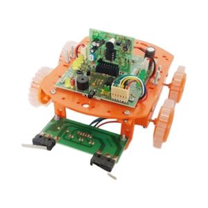 کیت آموزشی چهار ربات با کنترلر آنالوگ (مسیریاب-حل ماز-آتش یاب-تعقیب صدا) مدل روبونو 2 کد 146