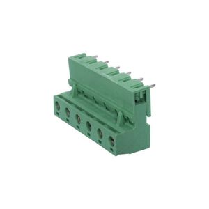ترمینال 6 پین زاویه‌دار MX2EDGK+R-7.62-6PIN برند مکستی MAXT