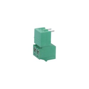 ترمینال بردی 2 پین زاویه‌دار MX15EDGK+RC-3.81-2PIN برند مکستی MAXT