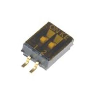 KE02RTGR Dip Switch 4Pin 2Way SMD