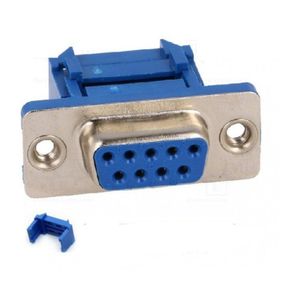 دی کانکتور 9 پین مادگی فلت خور مدل DB9 Female Connector 25 Pin Flat Cable