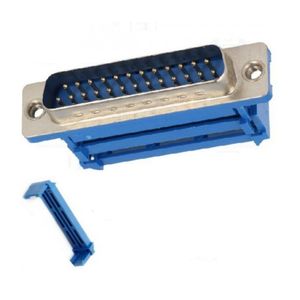 دی کانکتور 25 پین نری فلت خور مدل DB25 male Connector 25 Pin Flat Cable