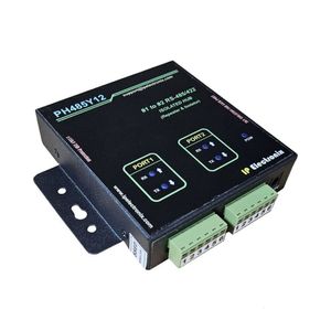 PH485Y12 تکرار کننده، ریپیتر و ایزولاتور سریال RS485 و RS422 یک به دو صنعتی