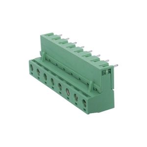 ترمینال 8 پین زاویه‌دار MX2EDGK+R-5.08-8PIN برند مکستی MAXT