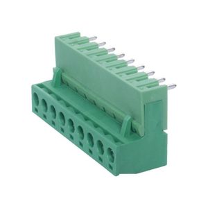ترمینال 9 پین زاویه‌دار MX2EDGK+R-5.08-9PIN برند مکستی MAXT