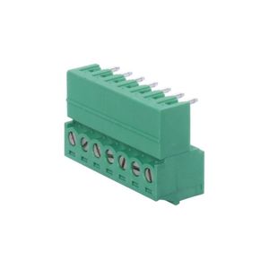 ترمینال بردی 7 پین زاویه‌دار MX15EDGK+RC-3.81-7PIN برند مکستی MAXT