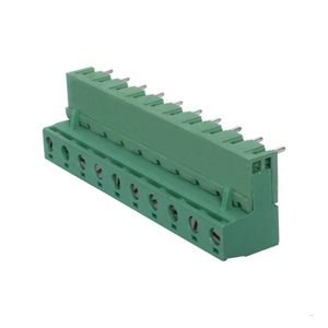 ترمینال 10 پین زاویه‌دار MX2EDGK+R-7.62-10PIN برند مکستی MAXT