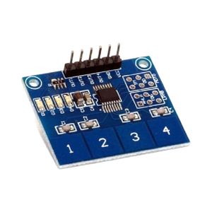 ماژول صفحه کلید لمسی خازنی 4*1 TTP224