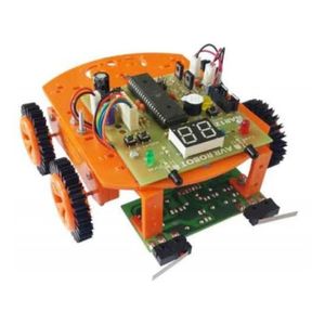 کیت آموزشی چهار ربات با میکروکنترلر (AVR(ATMEGA32 مدل NAR125