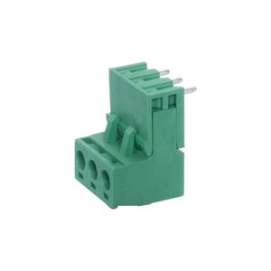 ترمینال 3 پین زاویه‌دار MX2EDGK+R-5.08-3PIN برند مکستی MAXT
