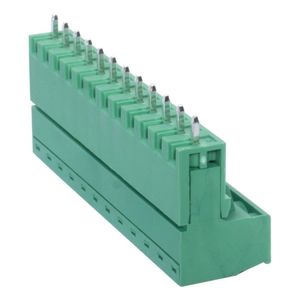 ترمینال 12 پین صاف MX2EDGK+V-5.08-12PIN برند مکستی MAXT