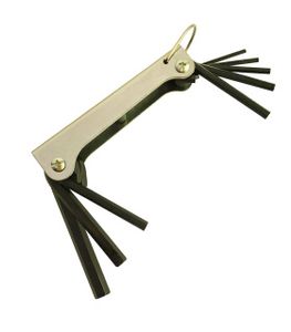 آچار آلن شش گوش H چاقویی تاشو 8 عددی زدتولز Z TOOLS مدل 8PC