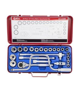 جعبه بکس 24پارچه سفید 6پر درایو1/2 جنیوس GENIUS مدل GS-424M5