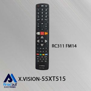 کنترل اصلی  تلویزیون هوشمند ایکس ویژن 55XT515