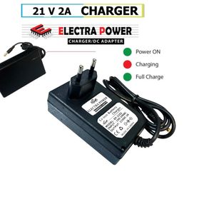 شارژر 5 سل 21 ولت 2A باتری لیتیوم برند الکترا پاور