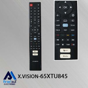کنترل اصلی  تلویزیون هوشمند ایکس ویژن 65XTU845