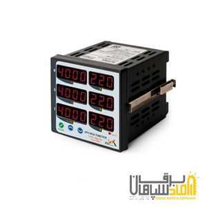 مولتی متر سه فاز 6 نمایشگر 96*96 مدل MM3-6A برنا الکتریک