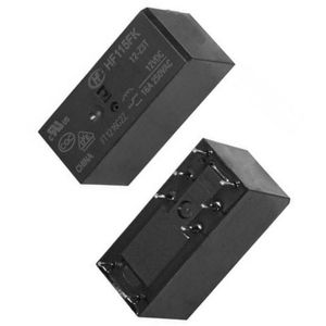 رله 12 ولت دو کنتاکت 8 آمپر 8 پین برند HONGFA |مدل  HF115FK/12-2Z4T
