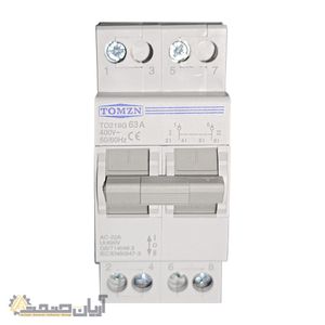 کلید انتقال برق دستی (Manual Changeover Switch) دوپل 63A TO219G