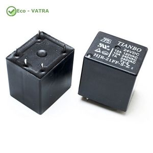 رله 12V-10A پایه میلون T73 مارک TIANBO کد HJR-21FF-S-Z