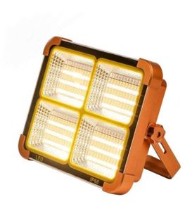 پروژکتور شارژی خورشیدی 100 وات پنل بزرگ مدل TAP FOG 600W