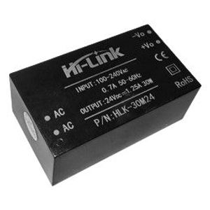 منبع تغذیه AC TO DC 220V TO 24V 1.25A HLK-30M24