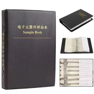 بوک خازن (رنج کامل خازن نمونه ) Book Capacitor - SMD - 0805 - 92KINDS-ردیف 25 عددی