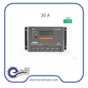 شارژ کنترلر خورشیدی ای پی اور 30آمپر 48 ولت مدل VS3048BN سری PWM