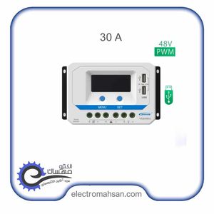 شارژ کنترلر خورشیدی ای پی اور 30آمپر 48 ولت مدل VS3048AU سری PWM