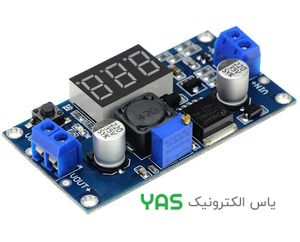 ماژول کاهنده ولتاژ نمایشگر دار -LM2596