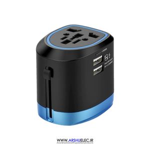 آداپتور مسافرتی جهانی NTONPOWER مدل CH-118