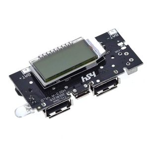 ماژول پاوربانک دو پورت نمایشگر -دار 5V 2A