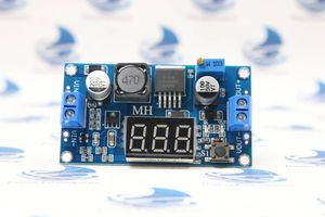 ماژول رگولاتور DC به DC افزاینده XL6009/LM2577 با نمایشگر ولتاژ