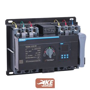 کلید اتوماتیک چنج آور دو طرفه موتوردار 630 آمپر 3 پل چینت سری NXZM-630H/3B