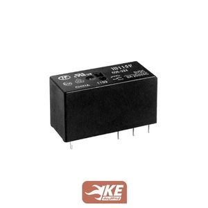 رله کتابی 24vDC تک کنتاکت 16 آمپر هونگفا HF115F/024-1z